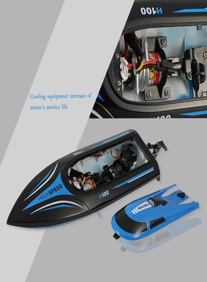 VIKINGS H100 High Speed Remote Control, 2. 4GHz Fast RC Boat, RC Racing Boat with LCD Screen for Pools and Lakes for Outdoor - Image 3